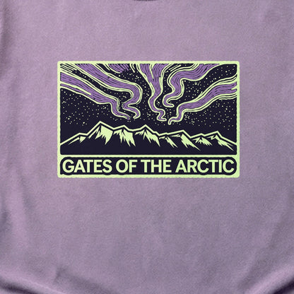 Gates of the Artic at Night Cotton T-Shirt