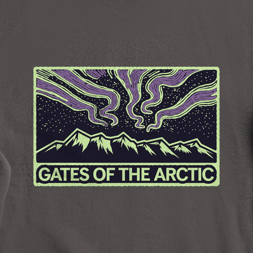 Gates of the Artic at Night Crewneck Sweatshirt