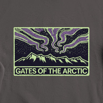 Gates of the Artic at Night Crewneck Sweatshirt