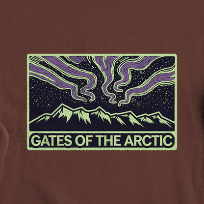 Gates of the Artic at Night Crewneck Sweatshirt