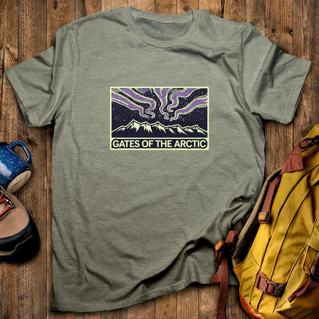 Gates of the Artic at Night T-Shirt