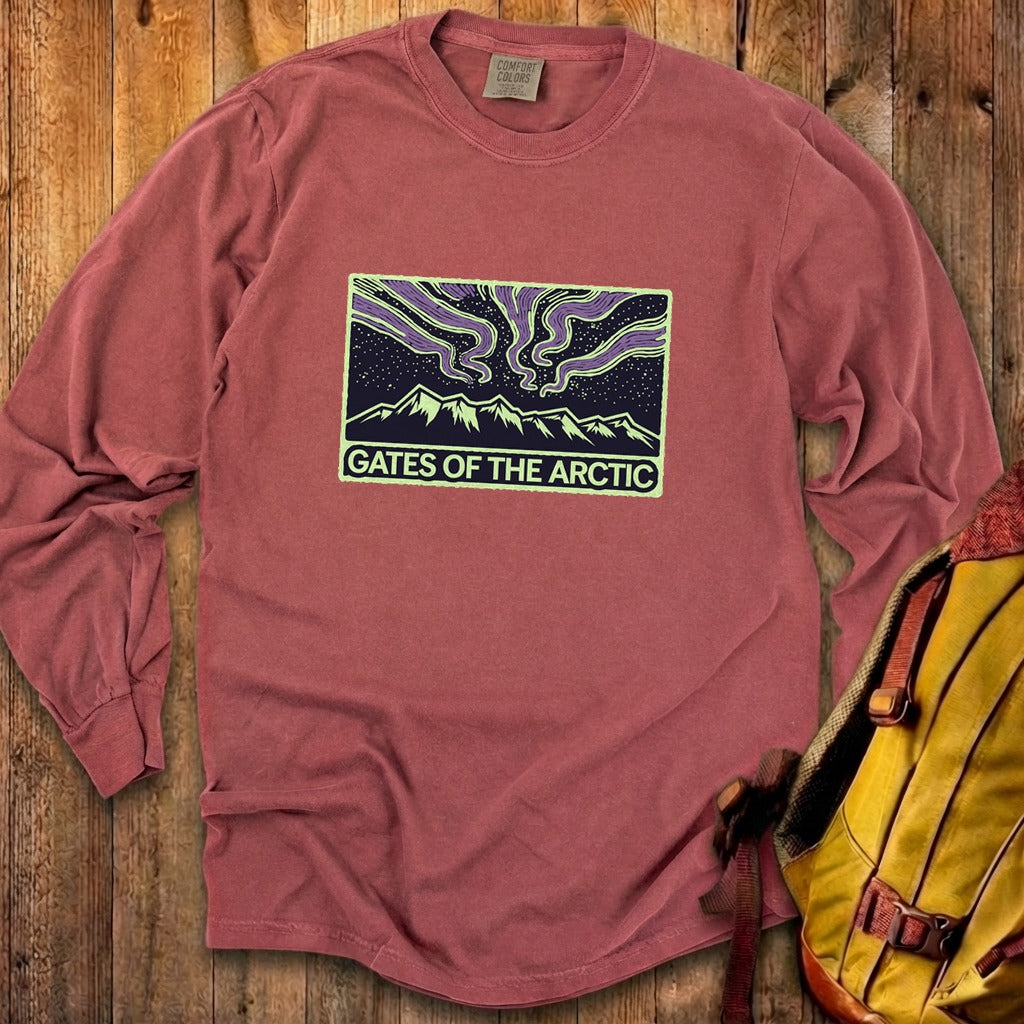Gates of the Artic at Night Premium Long Sleeve
