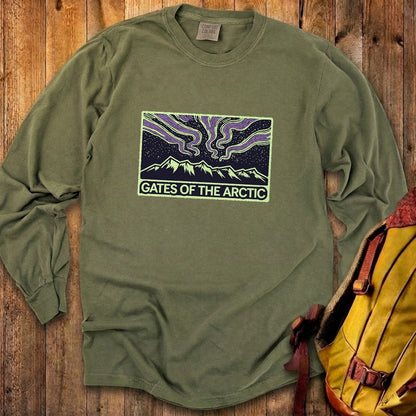 Gates of the Artic at Night Premium Long Sleeve