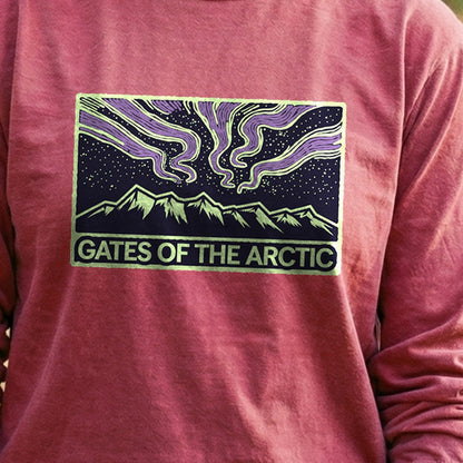 Gates of the Artic at Night Premium Long Sleeve