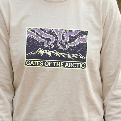 Gates of the Artic at Night Premium Long Sleeve