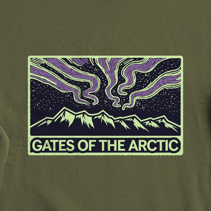 Gates of the Artic at Night Crewneck Sweatshirt