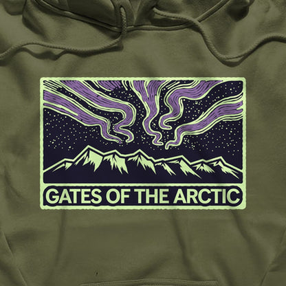 Gates of the Artic at Night Hoodie
