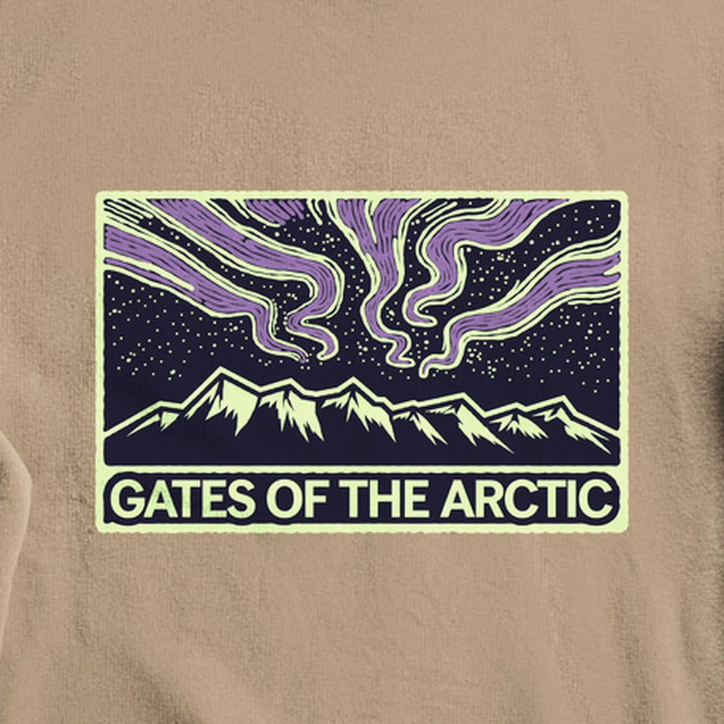 Gates of the Artic at Night Crewneck Sweatshirt