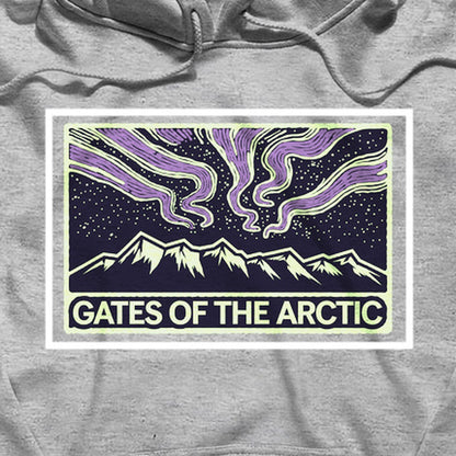 Gates of the Artic at Night Hoodie