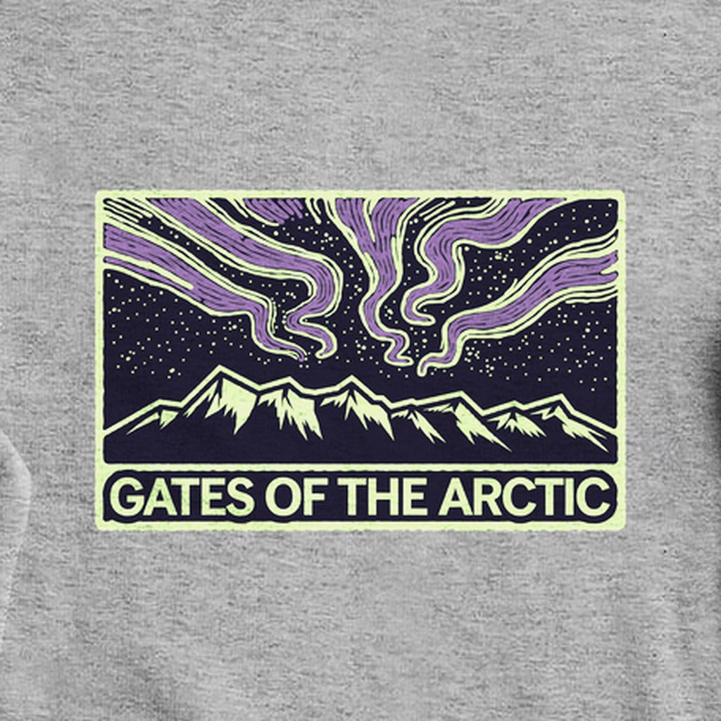 Gates of the Artic at Night Crewneck Sweatshirt