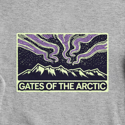 Gates of the Artic at Night Crewneck Sweatshirt