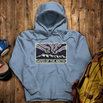 Gates of the Artic at Night Hoodie