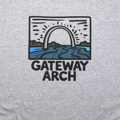 Gateway Arch National Park T-Shirt Adventure and Outdoors Themed T-Shirt