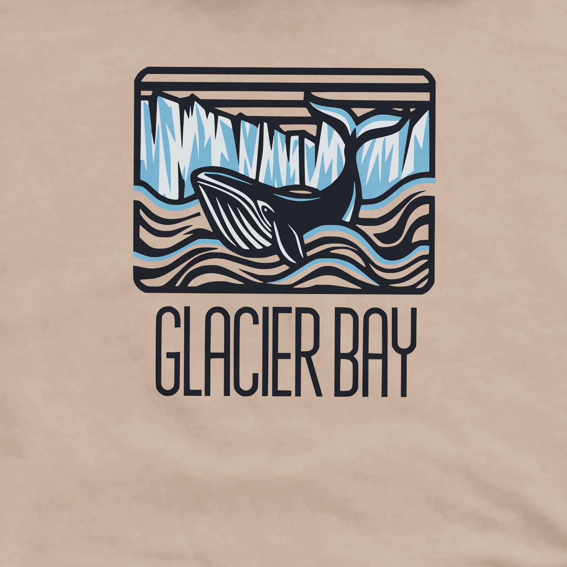 Glacier Bay National Park Crewneck Sweatshirt Adventure and Outdoors Themed Sweatshirt