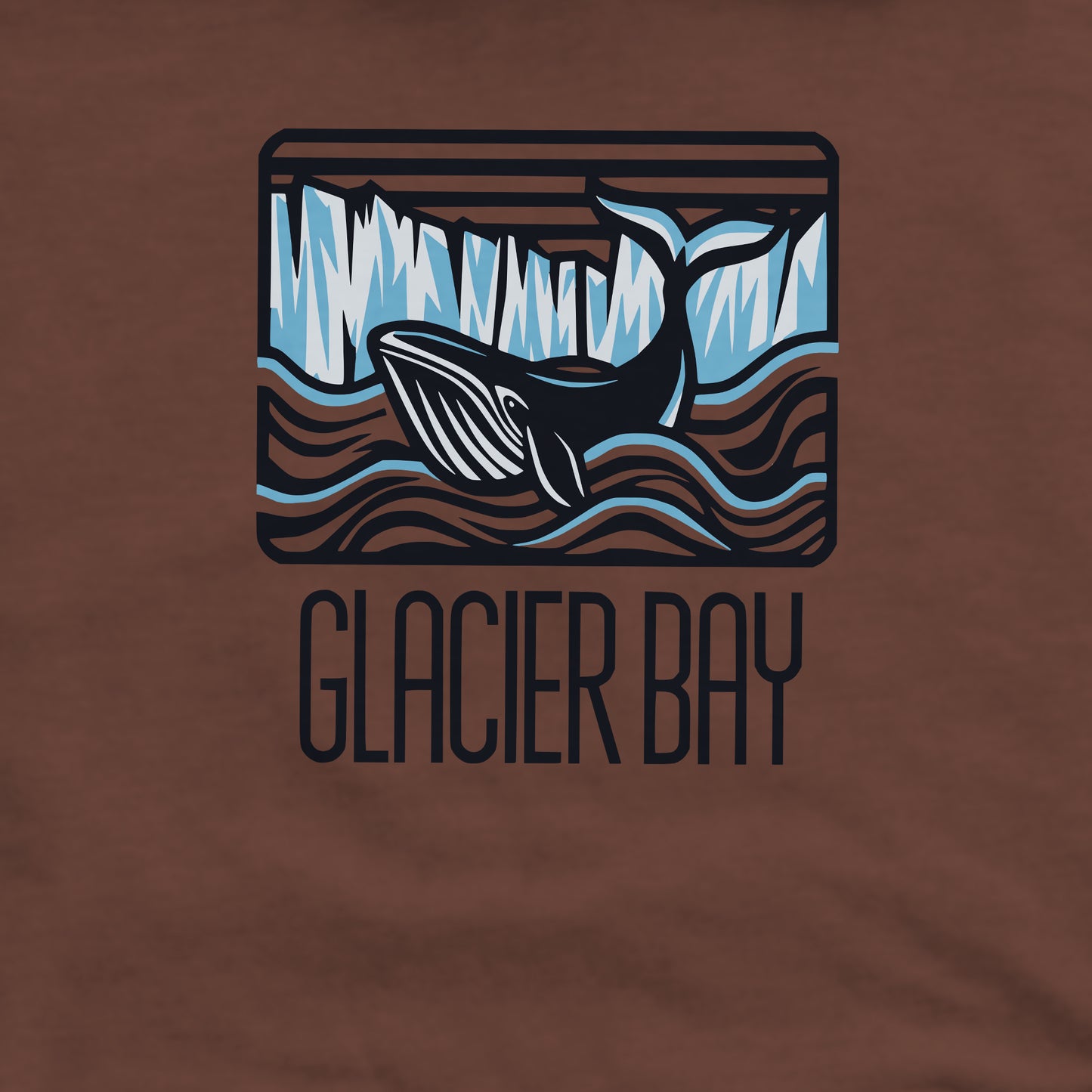 Glacier Bay National Park Crewneck Sweatshirt Adventure and Outdoors Themed Sweatshirt