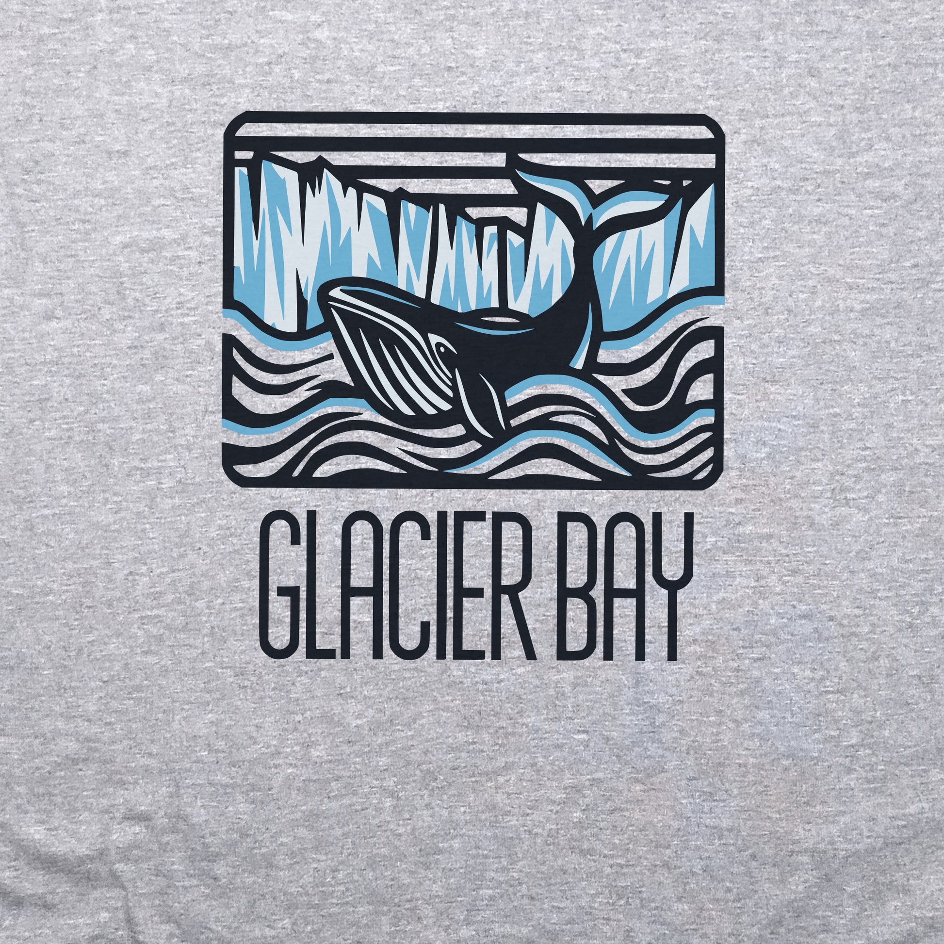 Glacier Bay National Park Crewneck Sweatshirt Adventure and Outdoors Themed Sweatshirt