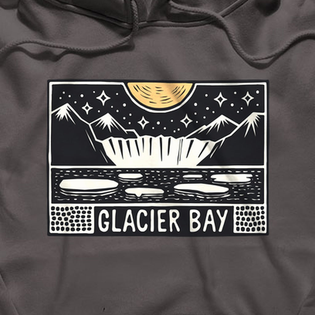 Glacier Bay at Night Hoodie