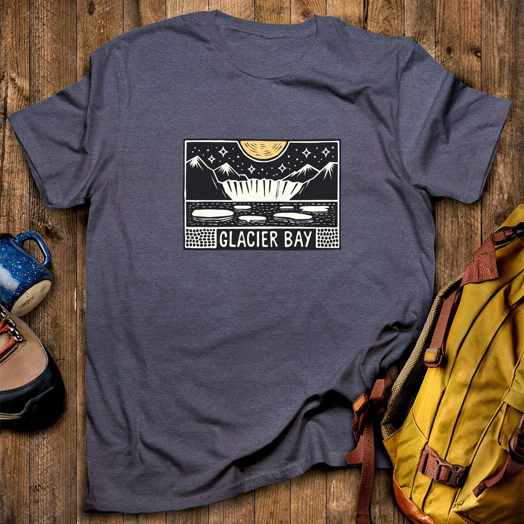 Glacier Bay at Night T-Shirt