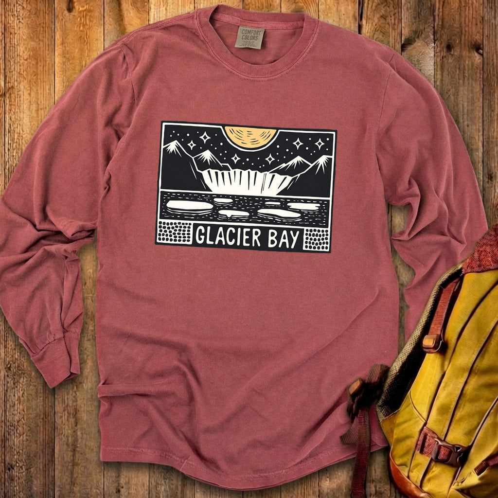 Glacier Bay at Night Premium Long Sleeve