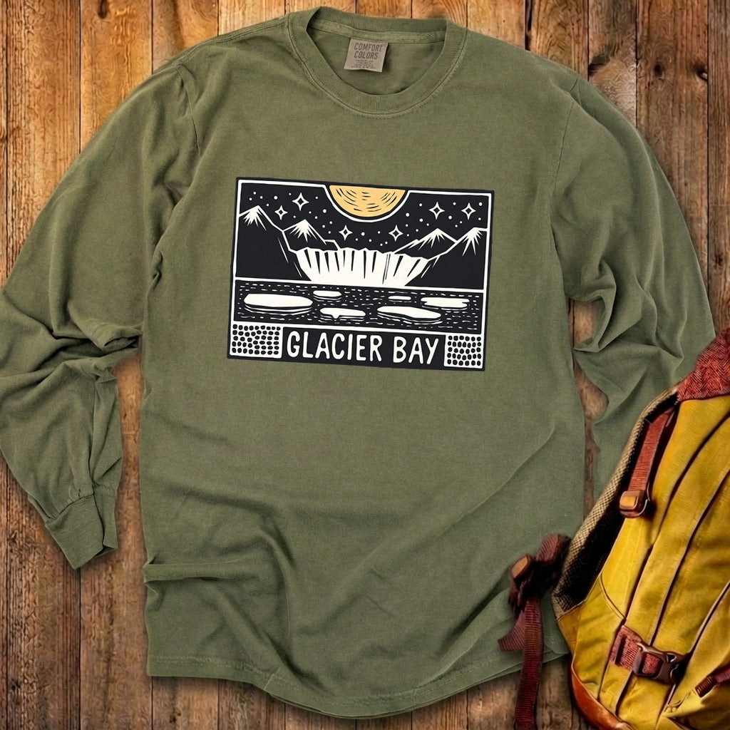 Glacier Bay at Night Premium Long Sleeve