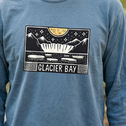 Glacier Bay at Night Premium Long Sleeve