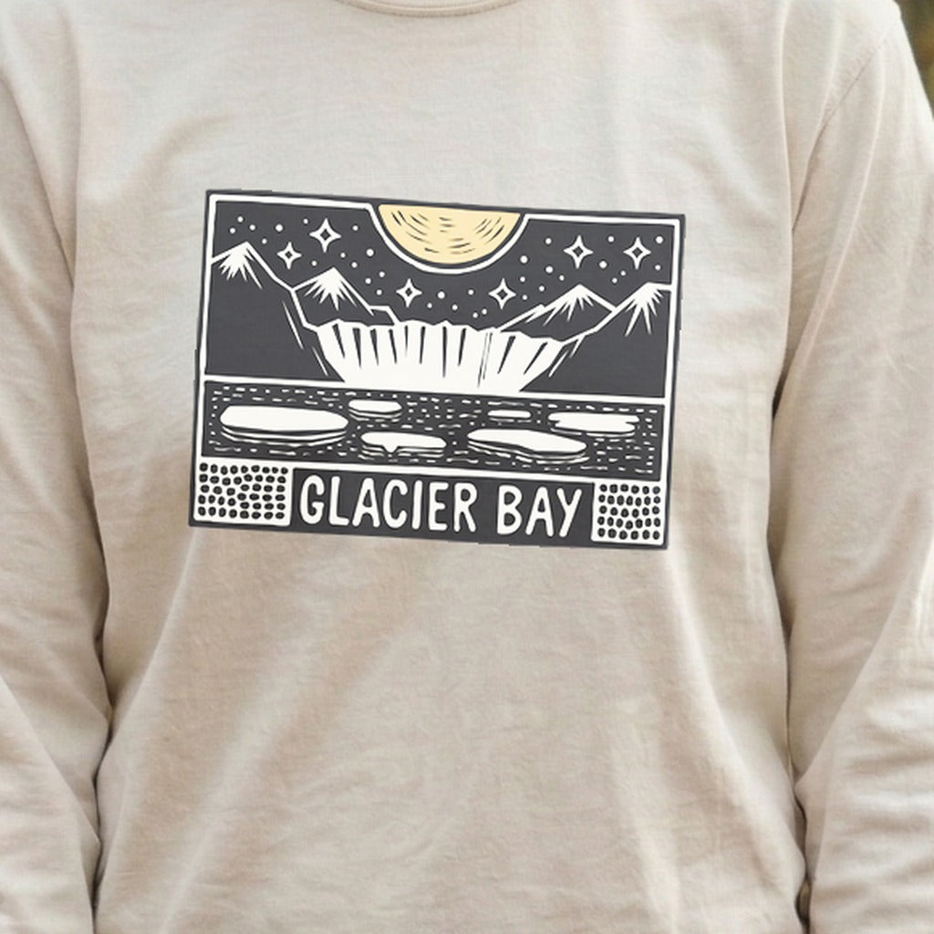 Glacier Bay at Night Premium Long Sleeve