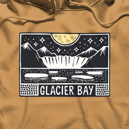 Glacier Bay at Night Hoodie