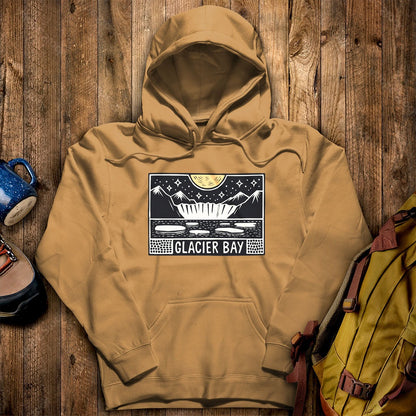Glacier Bay at Night Hoodie