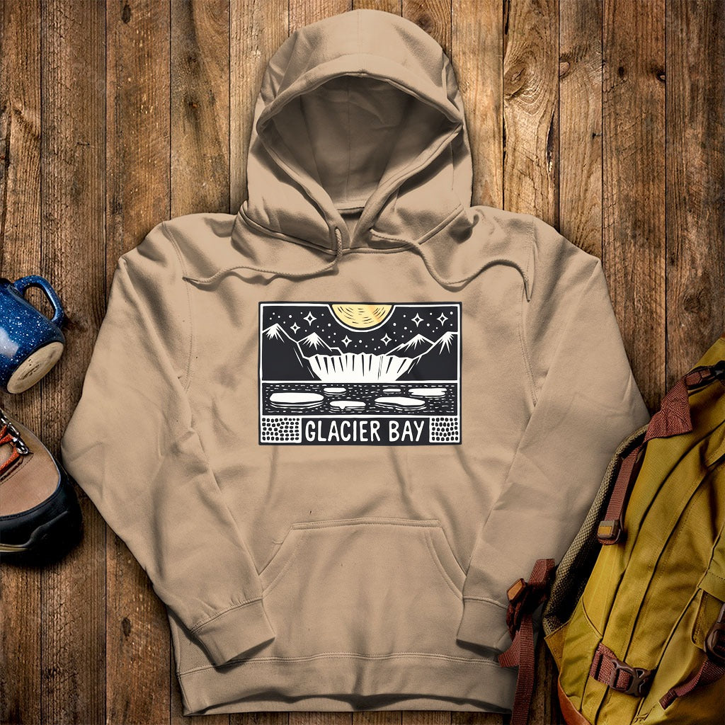 Glacier Bay at Night Hoodie