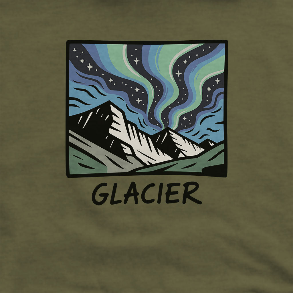 Glacier National Park at Night Hoodie