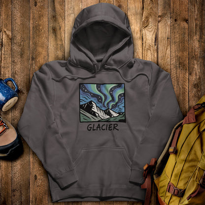 Glacier National Park at Night Hoodie