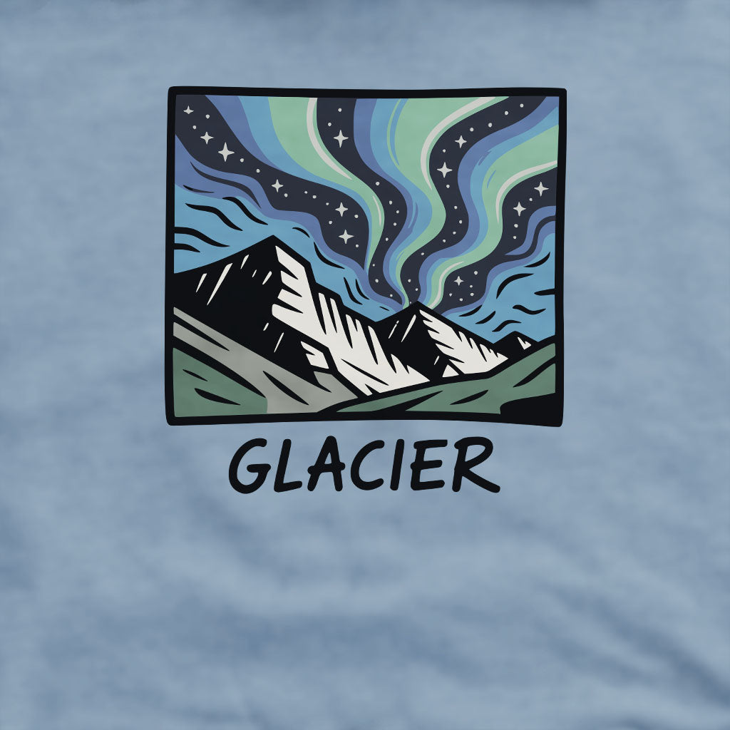 Glacier National Park at Night Crewneck Sweatshirt