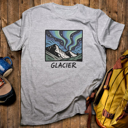 Glacier National Park at Night T-Shirt