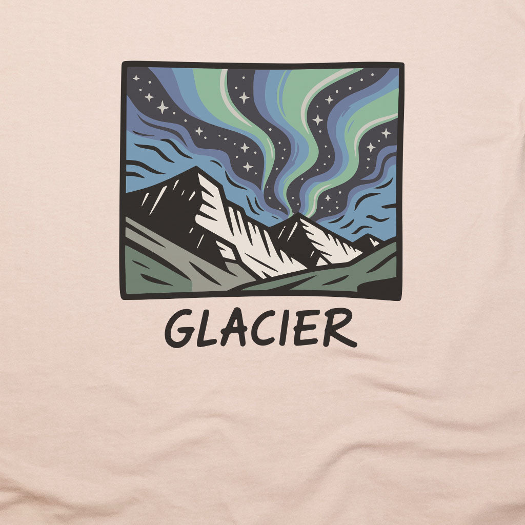 Glacier National Park at Night T-Shirt