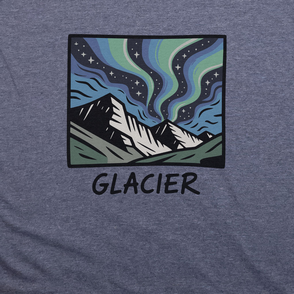 Glacier National Park at Night T-Shirt