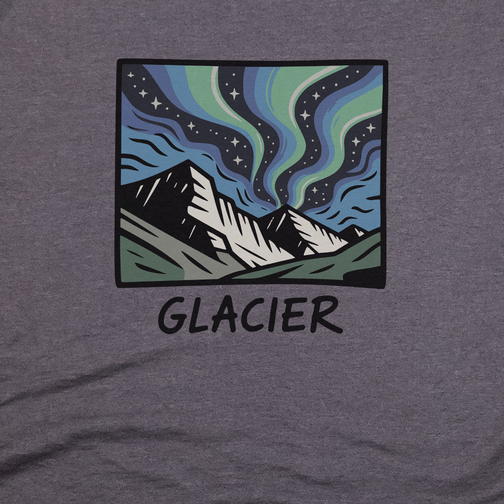 Glacier National Park at Night T-Shirt