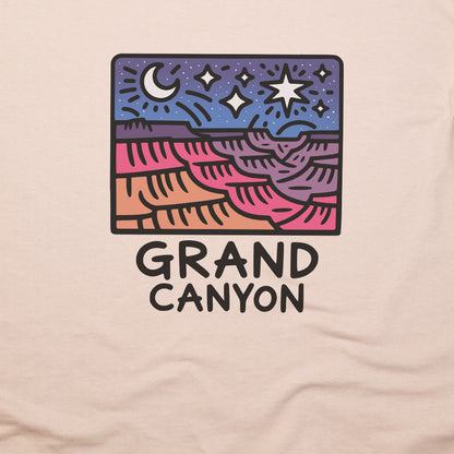 Grand Canyon at Night T-Shirt Adventure and Outdoors Themed T-Shirt