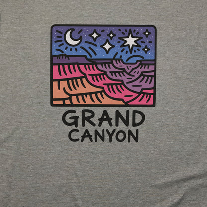 Grand Canyon at Night T-Shirt Adventure and Outdoors Themed T-Shirt
