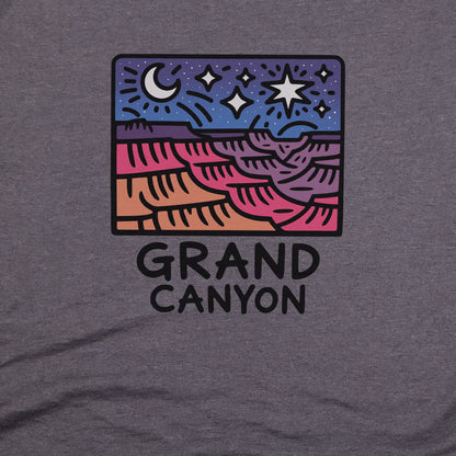 Grand Canyon at Night T-Shirt Adventure and Outdoors Themed T-Shirt
