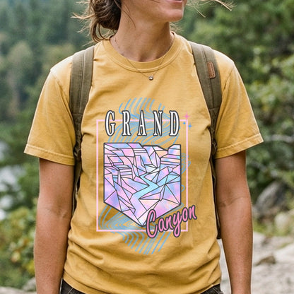 Grand Canyon Retro 80's Cotton T-Shirt