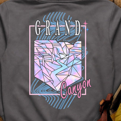 Grand Canyon Retro 80's Hoodie