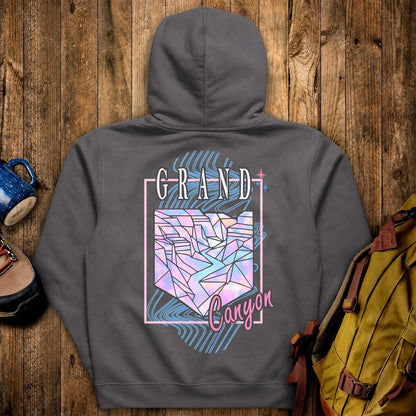 Grand Canyon Retro 80's Hoodie