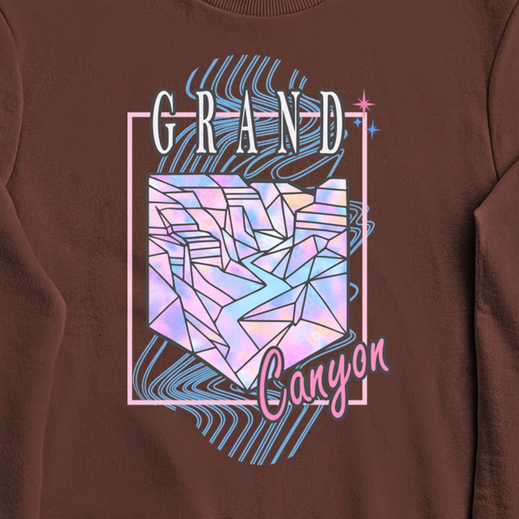 Grand Canyon Retro 80's Crewneck Sweatshirt