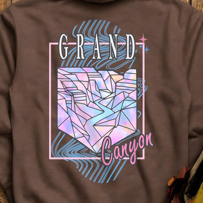 Grand Canyon Retro 80's Hoodie