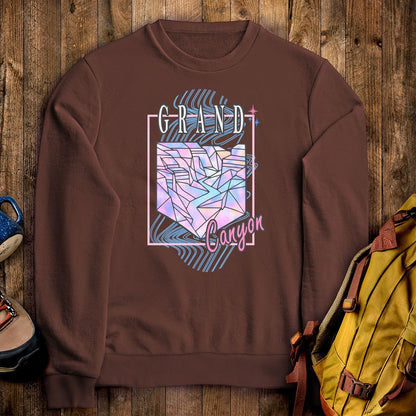 Grand Canyon Retro 80's Crewneck Sweatshirt