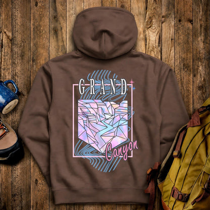 Grand Canyon Retro 80's Hoodie