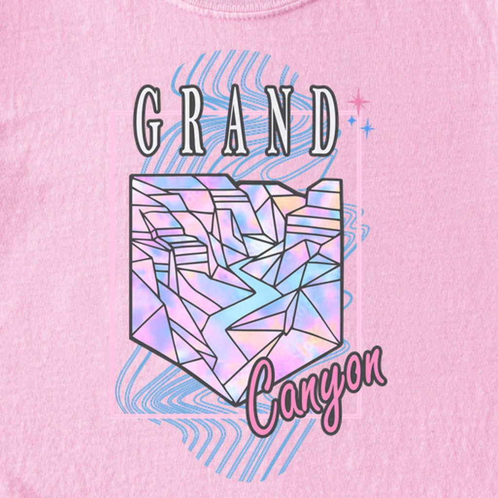 Grand Canyon Retro 80's Kids Cotton T-Shirt