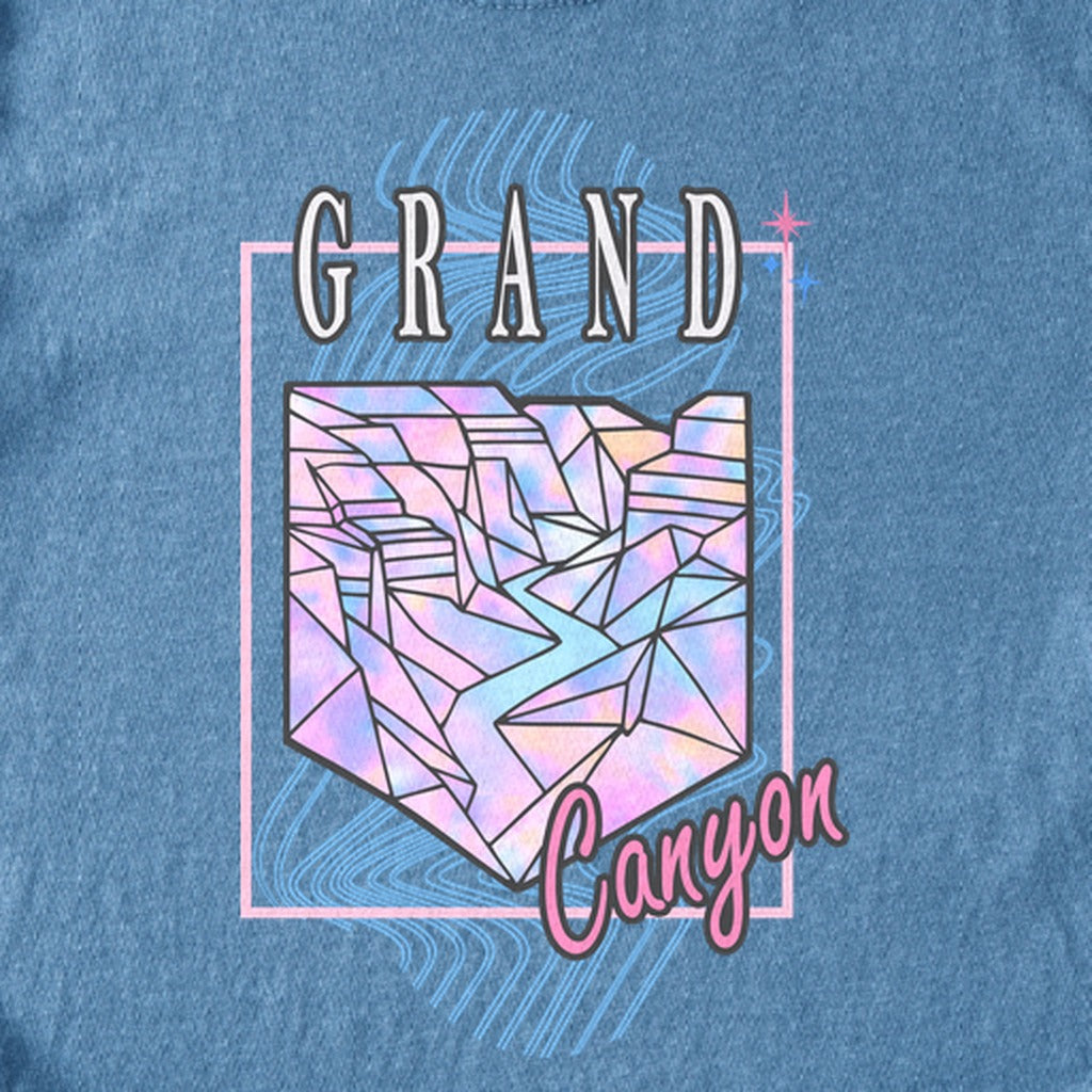 Grand Canyon Retro 80's Kids Cotton T-Shirt