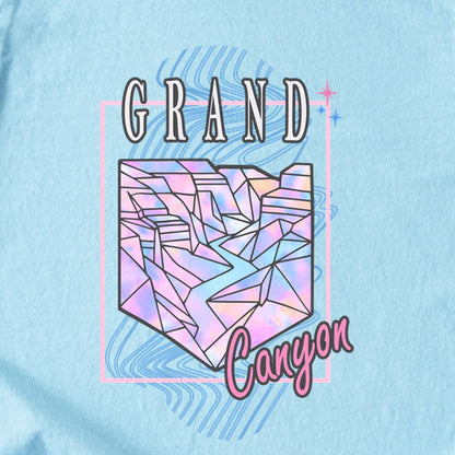 Grand Canyon Retro 80's Kids Cotton T-Shirt