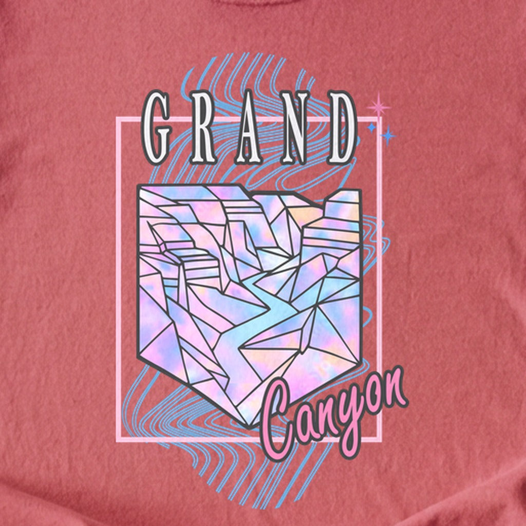 Grand Canyon Retro 80's Kids Cotton T-Shirt